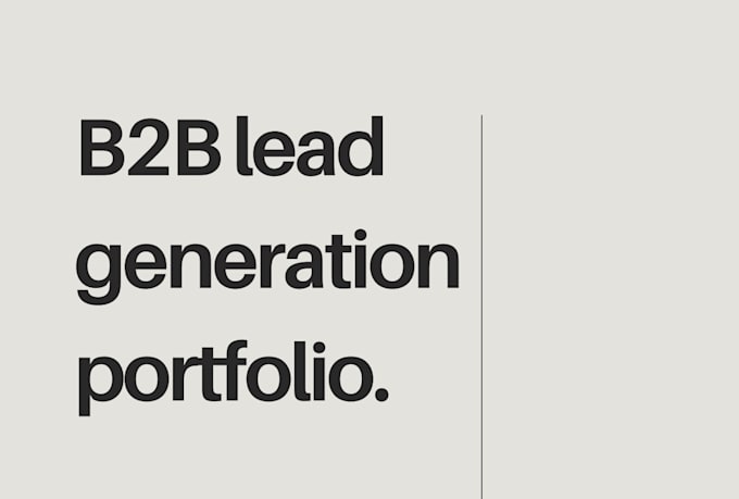 generate b2b leads and manage linkedin outreach